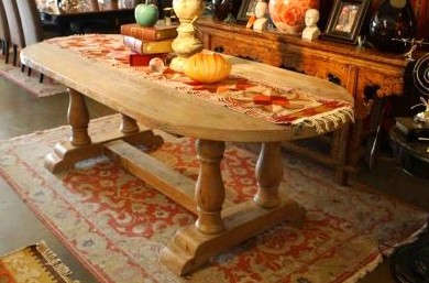 Деревенский стиль стола - «Сделай сам»