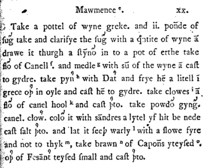 Рецепт из прошлого: мawmenee - птица тушеная в специях. - «Рецепты советы»