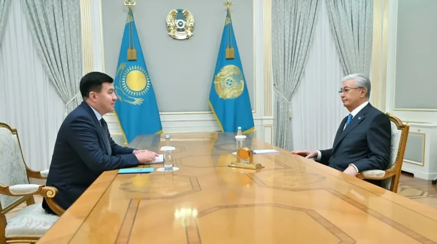 Токаев принял главу компании, которая ведёт реконструкцию детдома в Баганашыле - «Уют и комфорт»